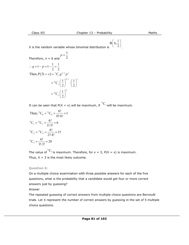 NCERT Class 12 Maths Chapter 13 Exercise 13.5 Solutions Image 9