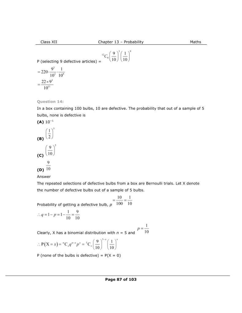 NCERT Class 12 Maths Chapter 13 Exercise 13.5 Solutions Image 15