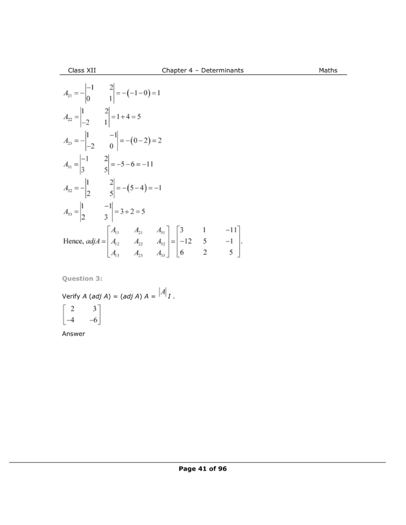 NCERT Class 12 Maths Chapter 4 Exercise 4.5 Solutions Image 2