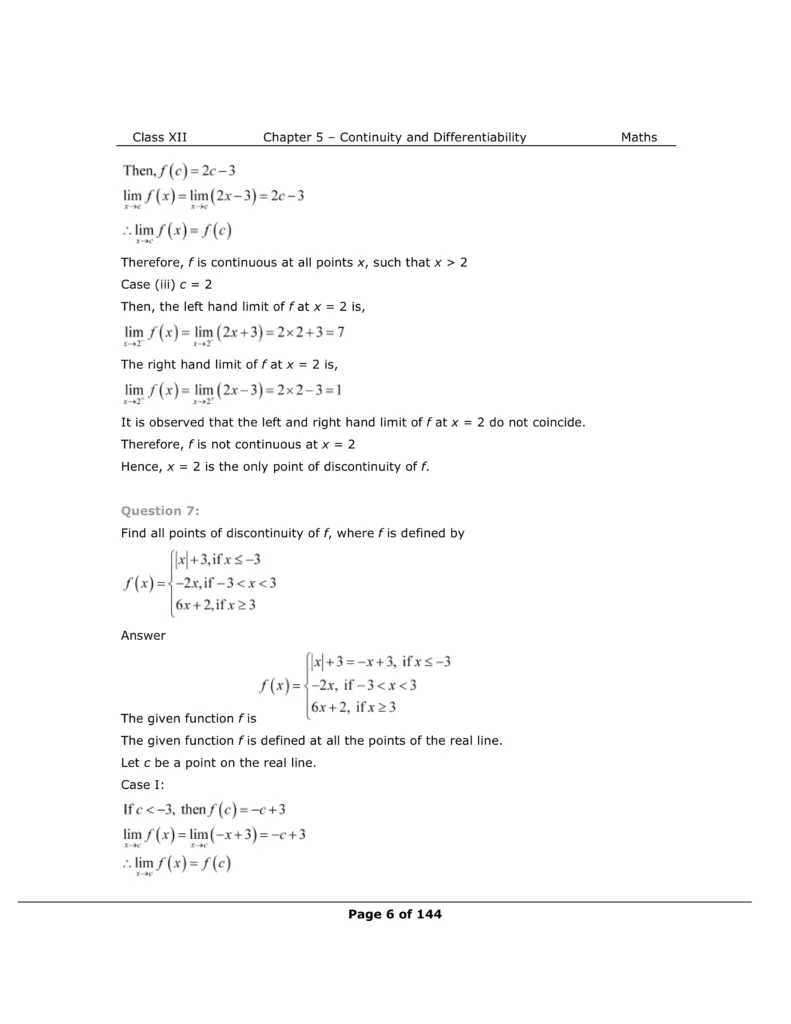 NCERT Solutions for Class 12 Maths chapter 5 Image 6