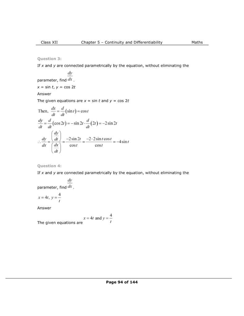 NCERT Class 12 Maths Chapter 5 Exercise 5.6 Solutions Image 2