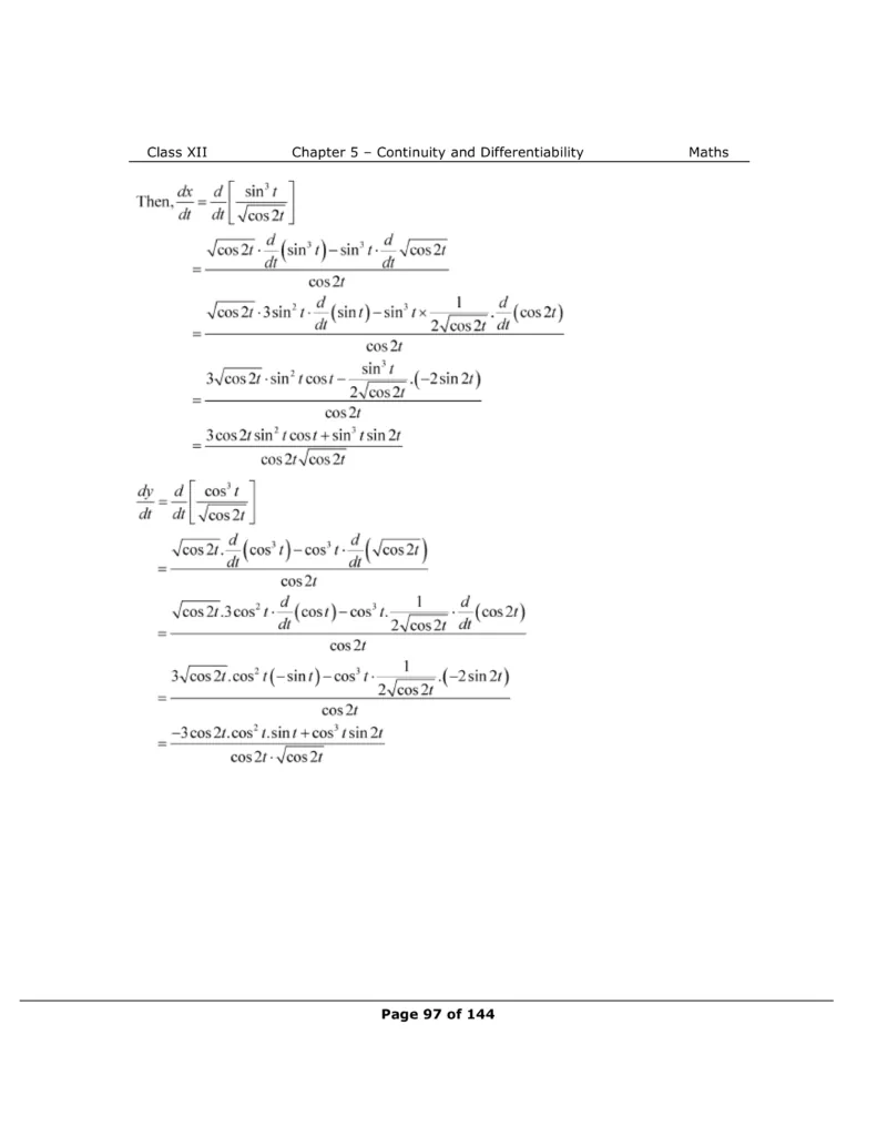 NCERT Class 12 Maths Chapter 5 Exercise 5.6 Solutions Image 5