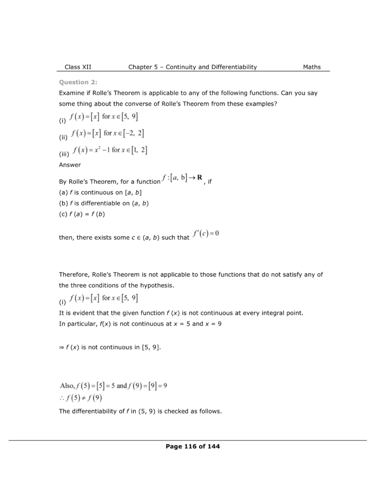 NCERT Class 12 Maths Chapter 5 Exercise 5.8 Solutions Image 2