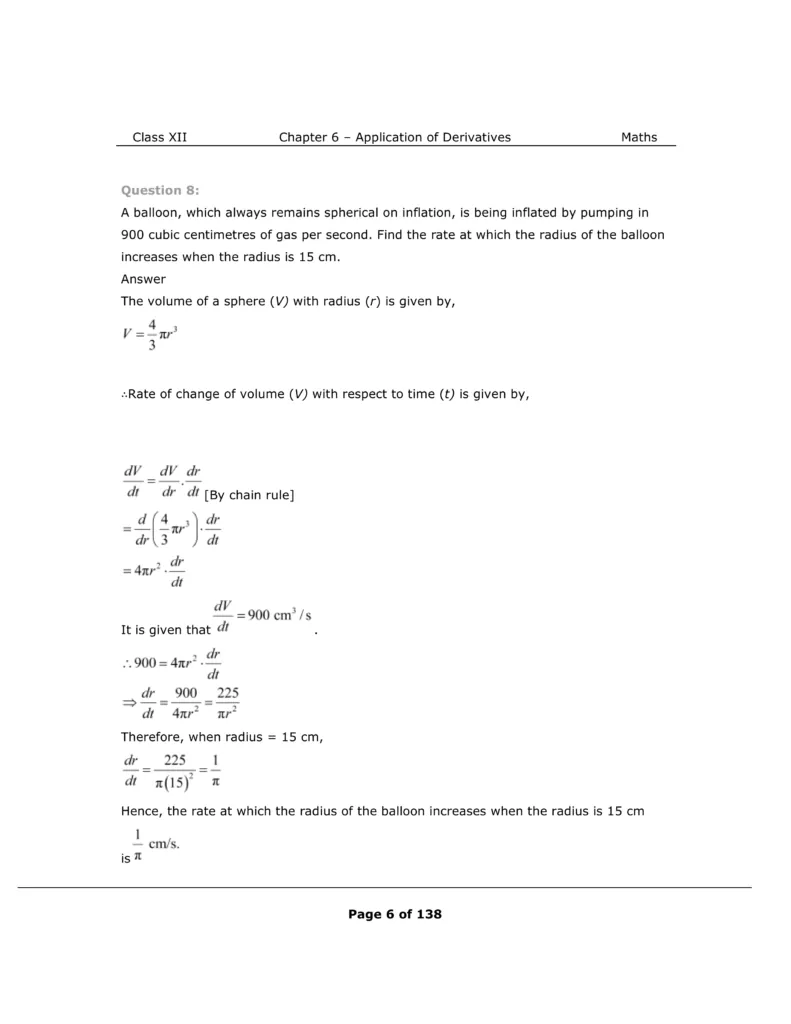 NCERT Solutions for Class 12 Maths chapter 6 Image 6