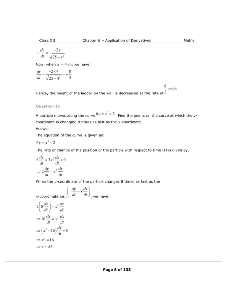 NCERT Solutions for Class 12 Maths chapter 6 Image 8