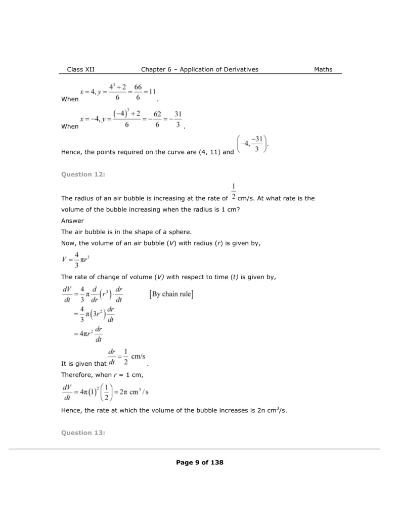 NCERT Solutions for Class 12 Maths chapter 6 Image 9