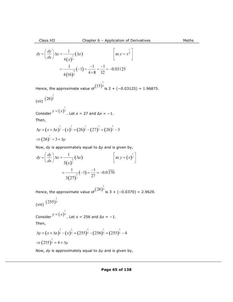 NCERT Class 12 Maths Chapter 6 Exercise 6.4 Solutions Image 4