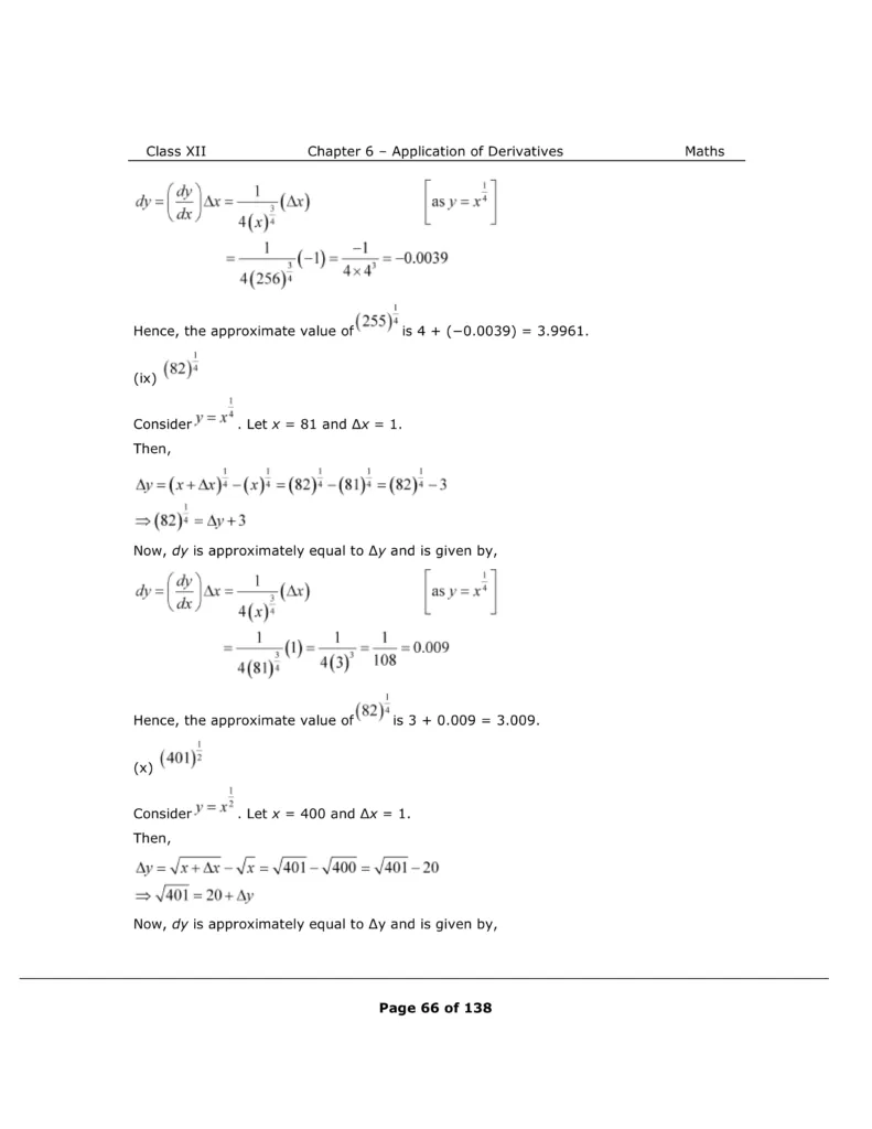 NCERT Class 12 Maths Chapter 6 Exercise 6.4 Solutions Image 5