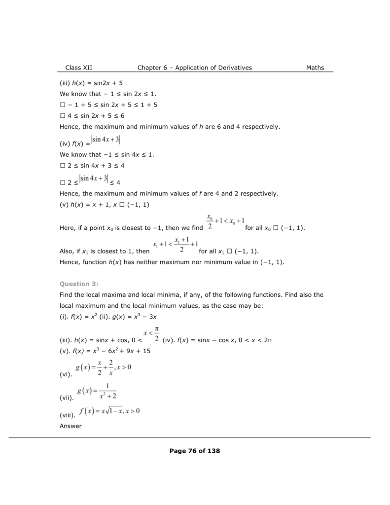NCERT Class 12 Maths Chapter 6 Exercise 6.5 Solutions Image 3