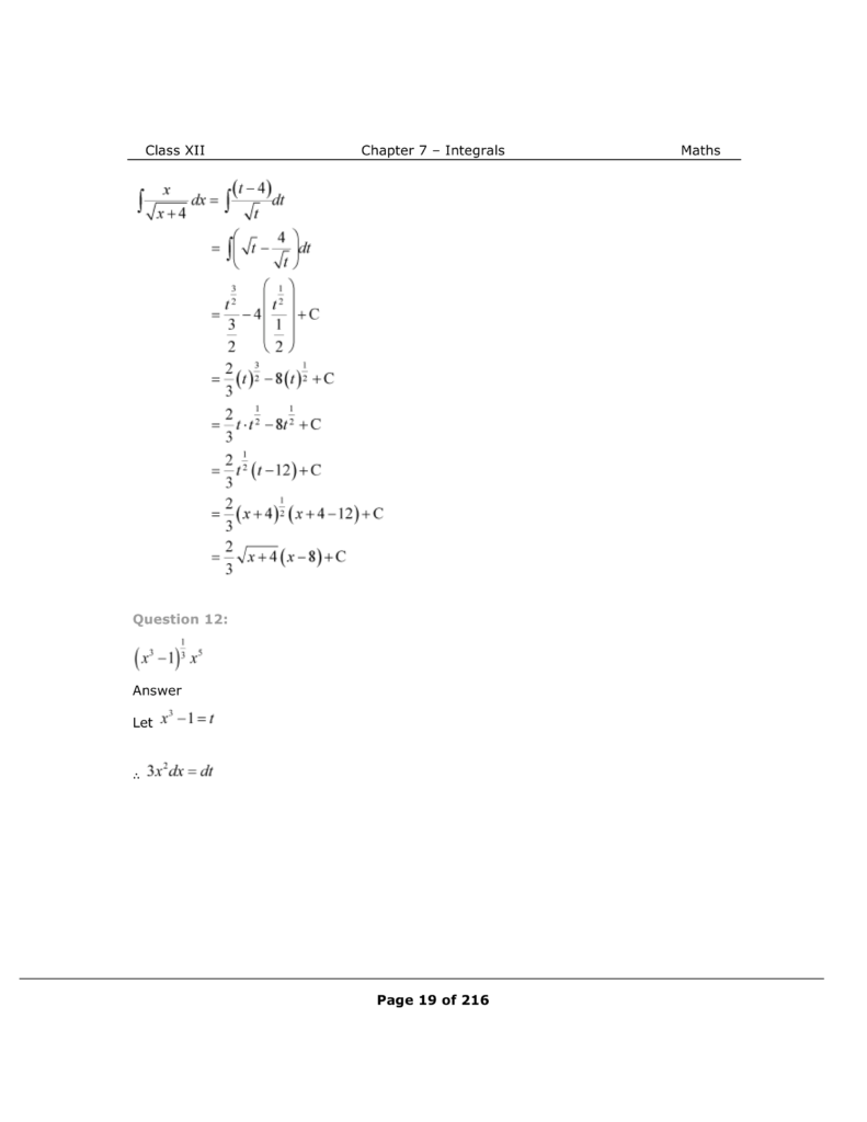 NCERT Class 12 Maths Chapter 7 Exercise 7.2 Solutions Image 8