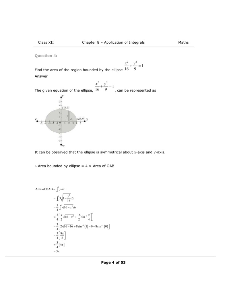 NCERT Class 12 Maths Chapter 8 Exercise 8.1 Solutions Image 4