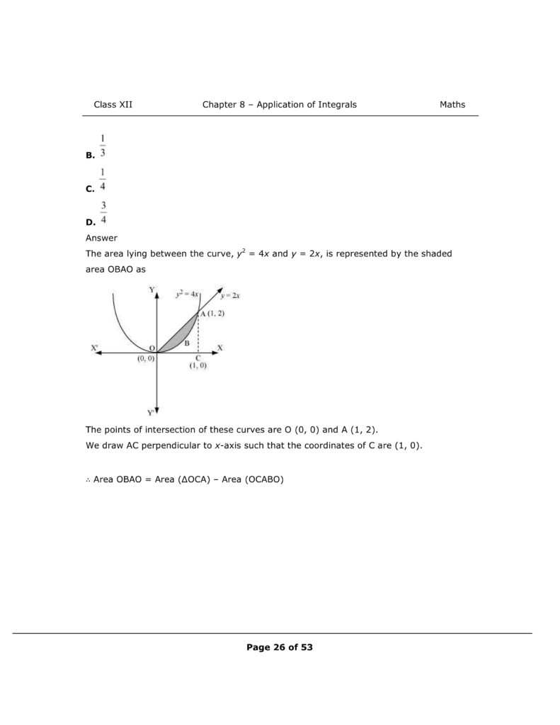 NCERT Class 12 Maths Chapter 8 Exercise 8.2 Solutions Image 9