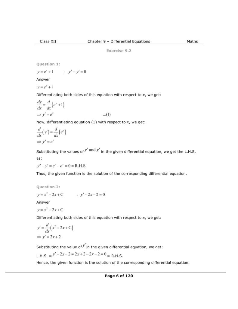 NCERT Solutions for Class 12 Maths chapter 9 Image 6
