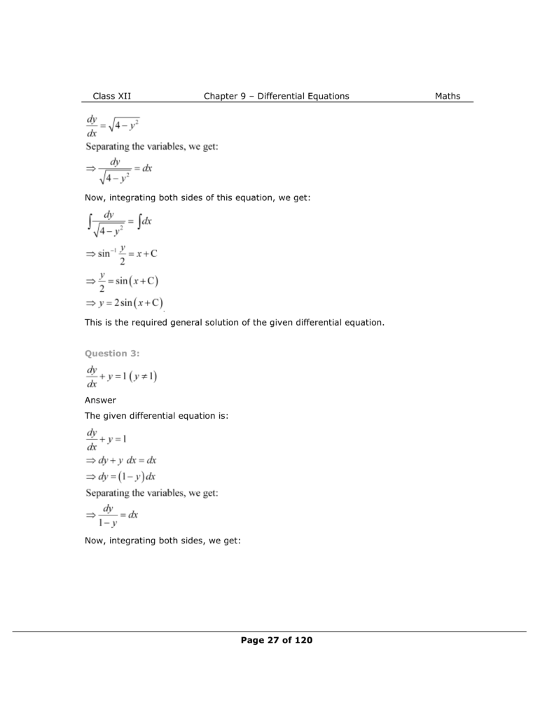 NCERT Class 12 Maths Chapter 9 Exercise 9.4 Solutions Image 2
