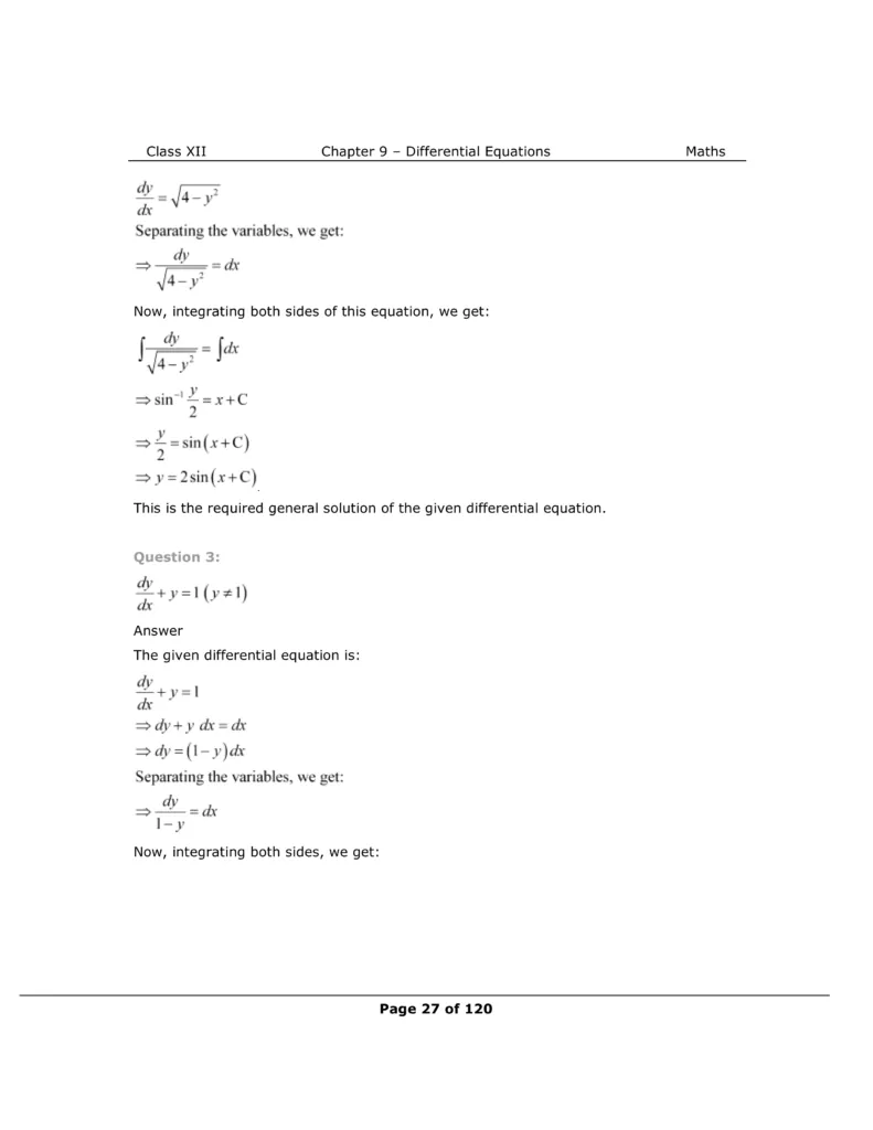 NCERT Class 12 Maths Chapter 9 Exercise 9.4 Solutions Image 2
