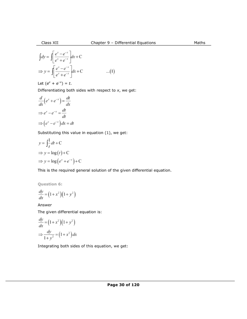 NCERT Class 12 Maths Chapter 9 Exercise 9.4 Solutions Image 5