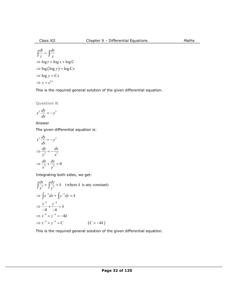 NCERT Class 12 Maths Chapter 9 Exercise 9.4 Solutions Image 7