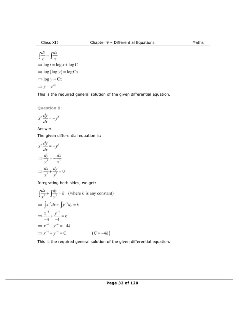 NCERT Class 12 Maths Chapter 9 Exercise 9.4 Solutions Image 7