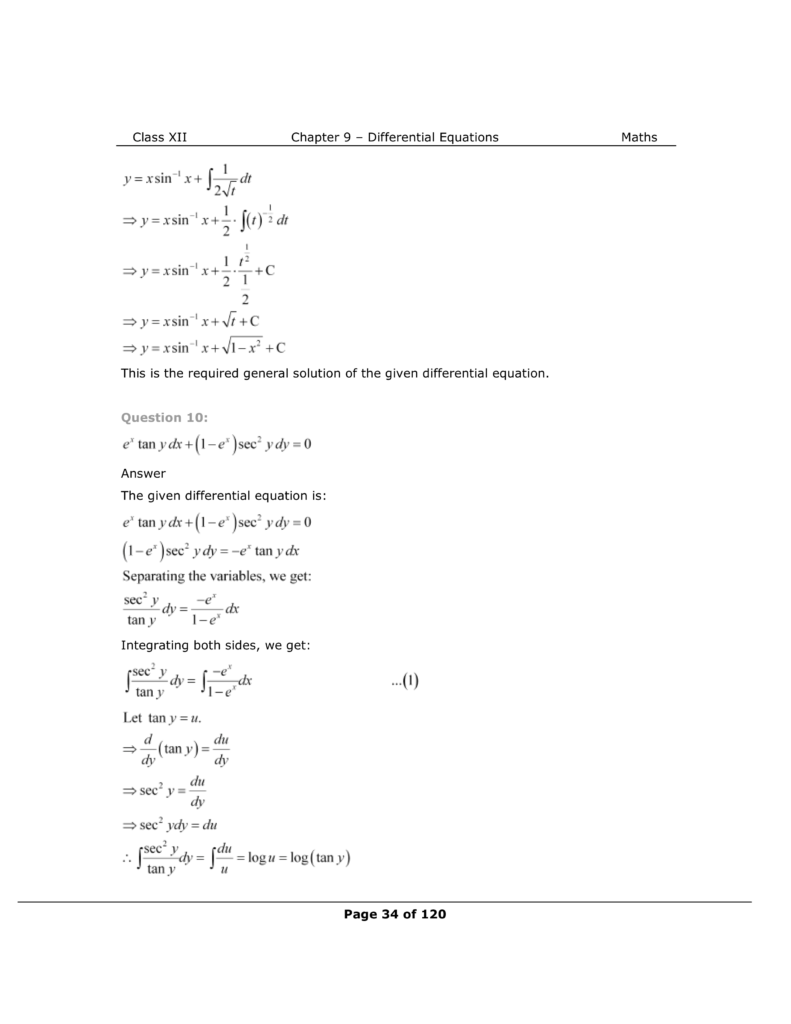 NCERT Class 12 Maths Chapter 9 Exercise 9.4 Solutions Image 9