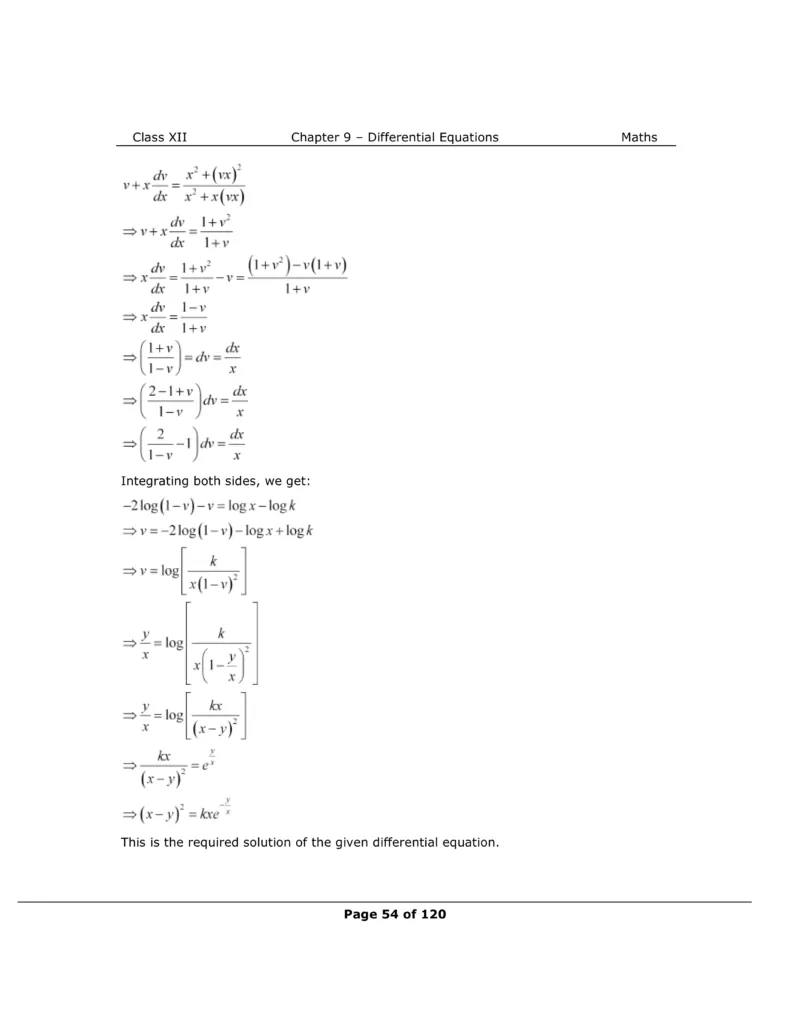 NCERT Class 12 Maths Chapter 9 Exercise 9.5 Solutions Image 2