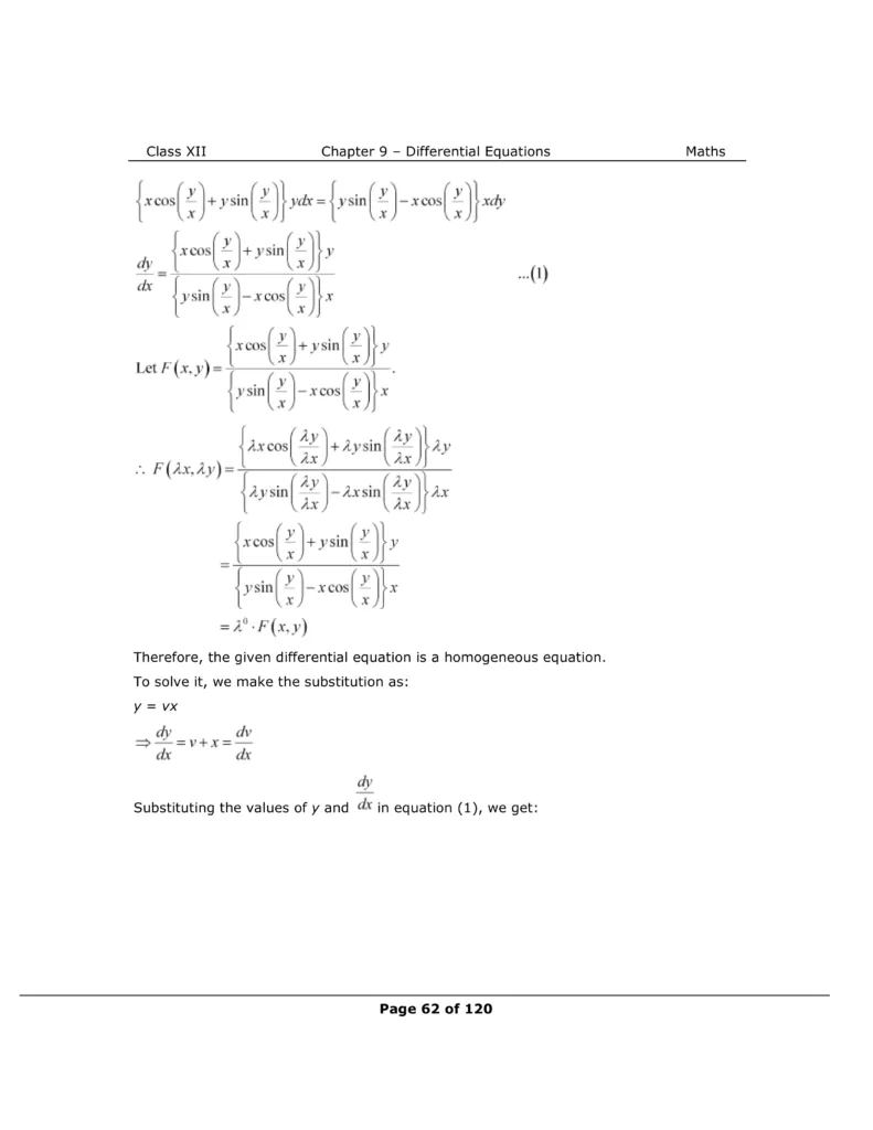 NCERT Class 12 Maths Chapter 9 Exercise 9.5 Solutions Image 10