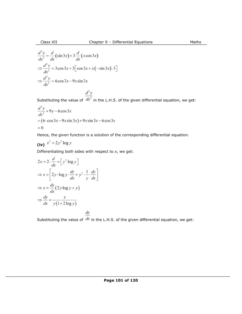 NCERT Solutions For Class 12 Maths Chapter 9 Miscellaneous Exercise Image 4