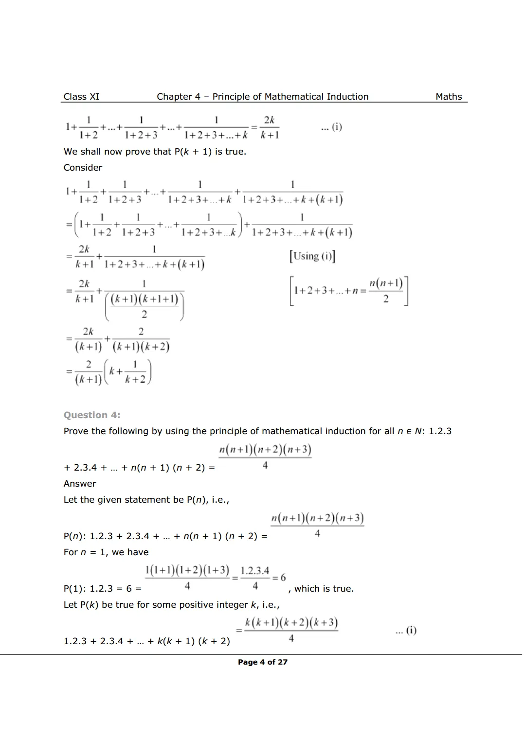 Class 11 Maths Chapter 4 Exercise 4.1 Solution Image 4