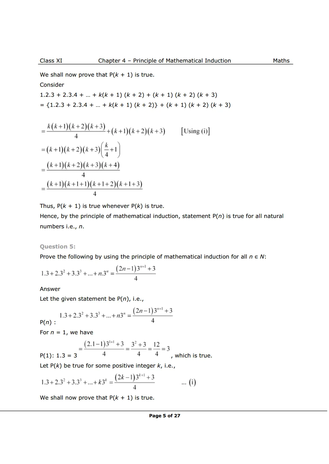 Class 11 Maths Chapter 4 Exercise 4.1 Solution Image 5
