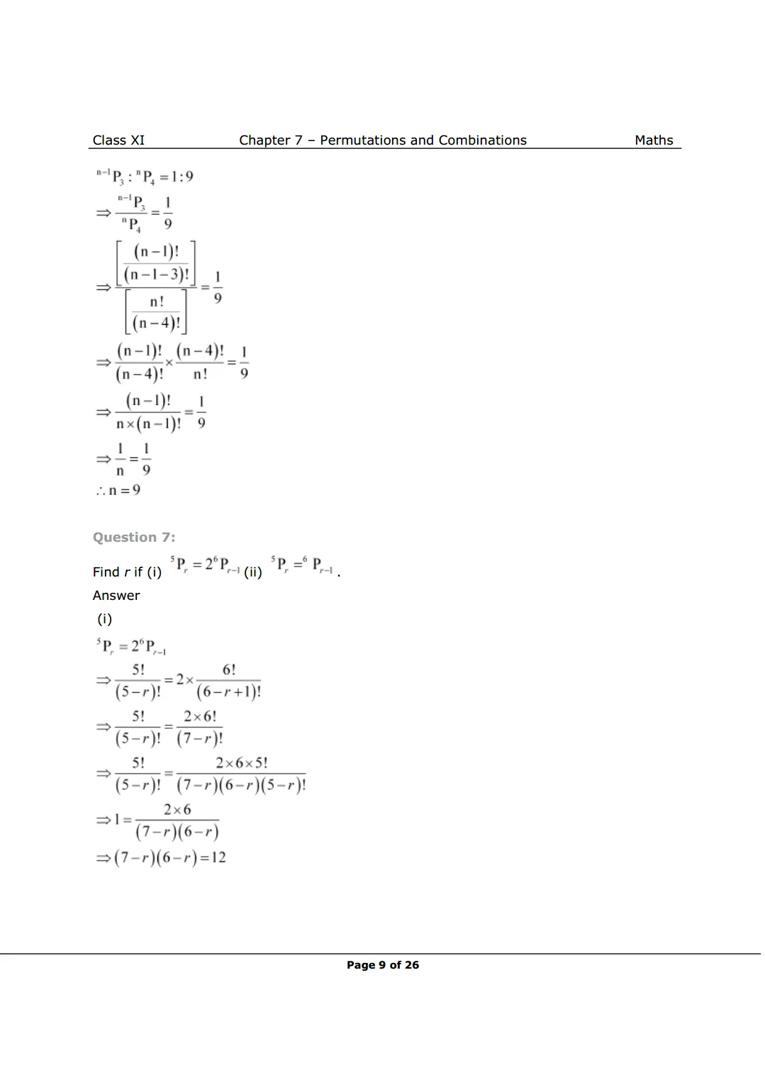 NCERT Solutions for Class 11 Maths chapter 7 Image 9