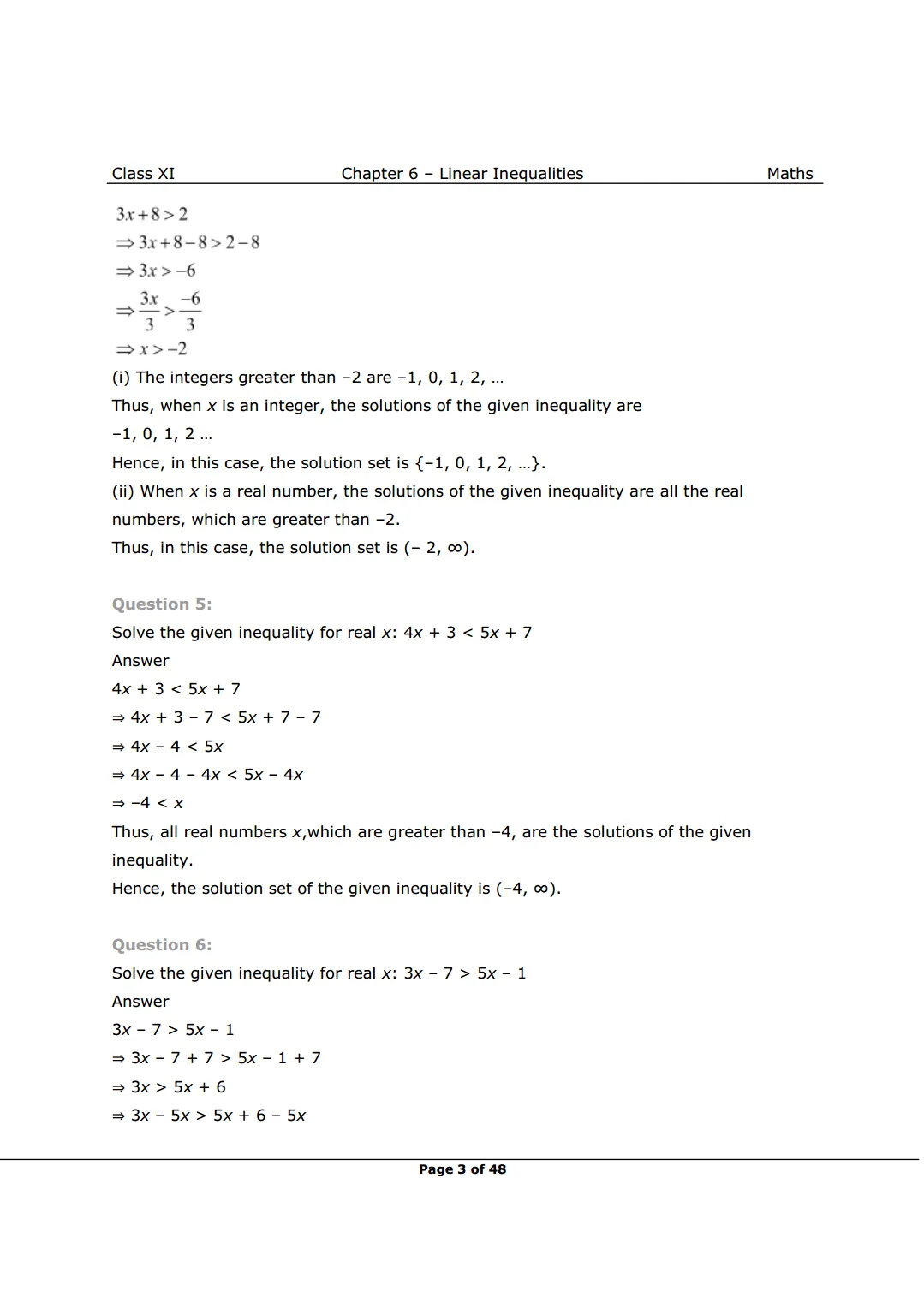 Class 11 Maths Chapter 6 Exercise 6.1 Solutions Image 3