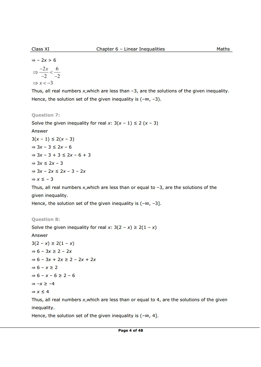 Class 11 Maths Chapter 6 Exercise 6.1 Solutions Image 4