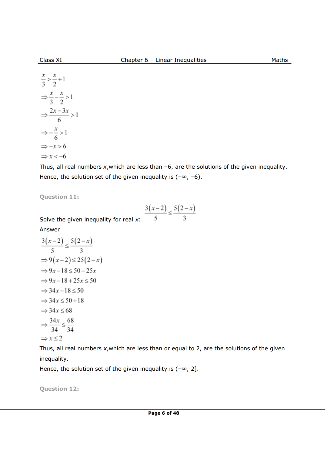 Class 11 Maths Chapter 6 Exercise 6.1 Solutions Image 6