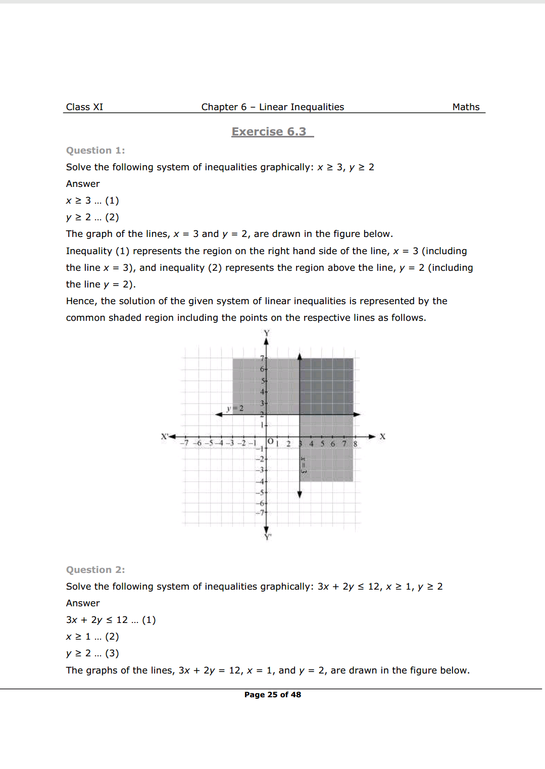 Class 11 Maths Chapter 6 Exercise 6.3 Solutions image 1