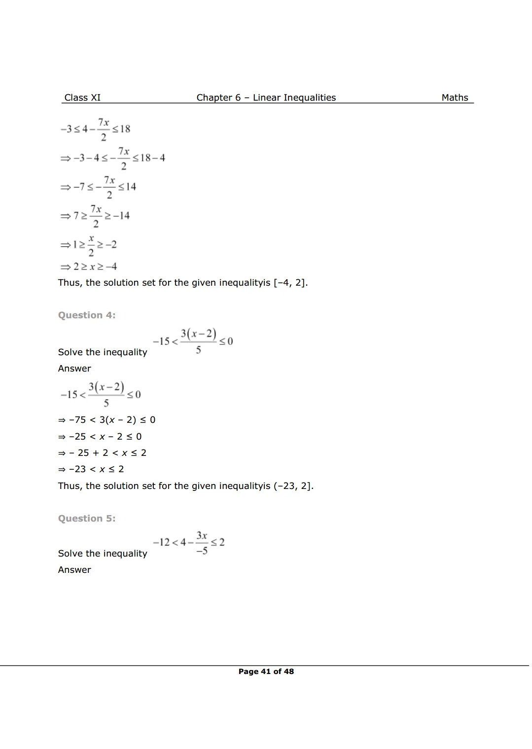 NCERT Solutions for Class 11 Maths Chapter 6 Miscellaneous Exercise image 2