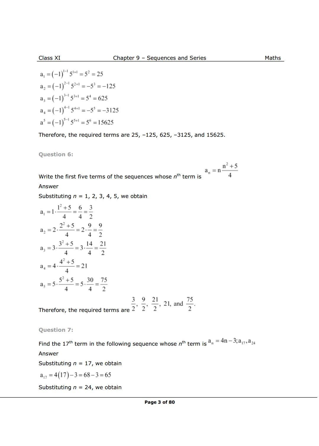 NCERT Solutions for Class 11 Maths chapter 9 Image 3