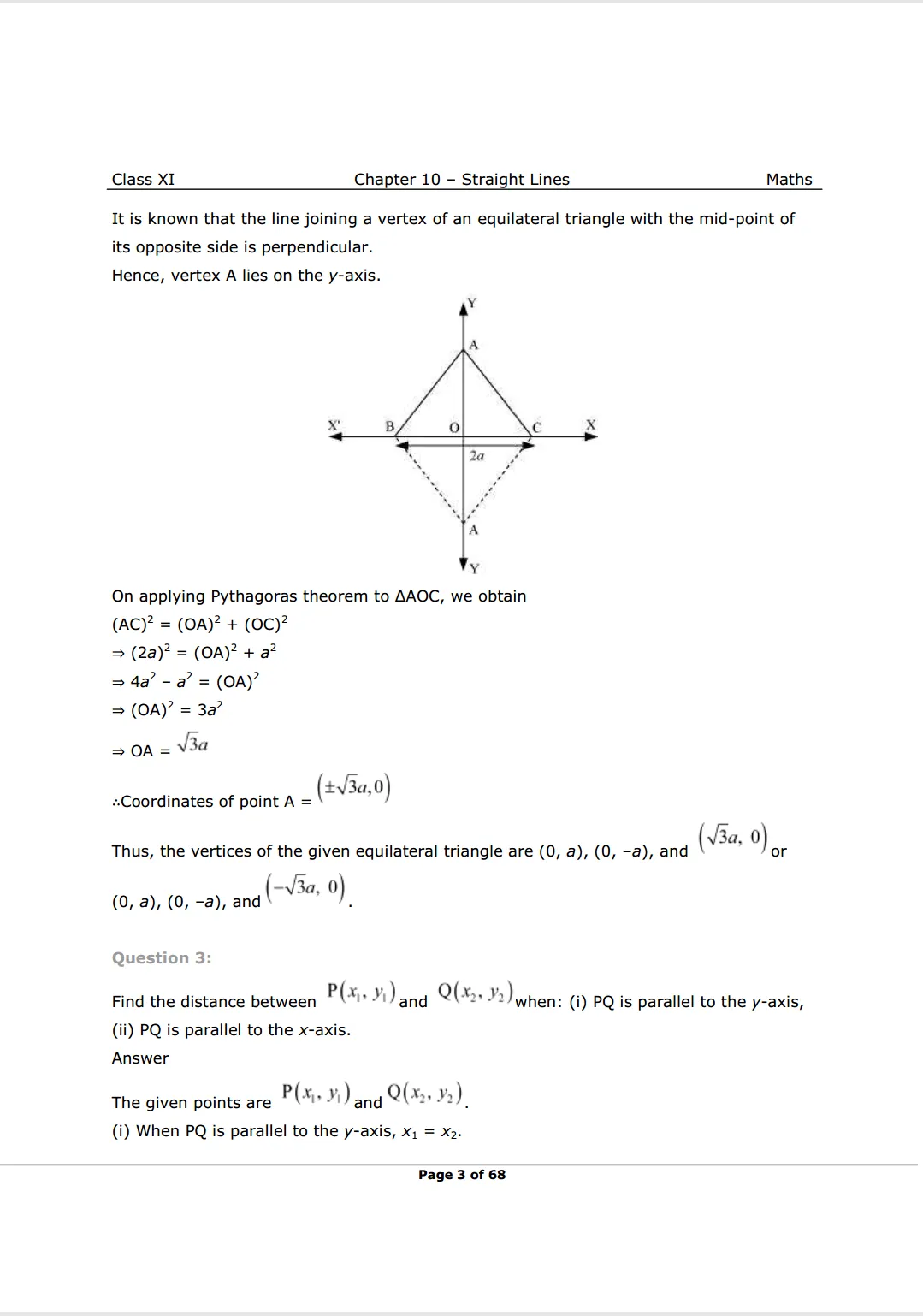 NCERT Class 11 Math Chapter 10 Exercise 10.1 Solutions Image 3