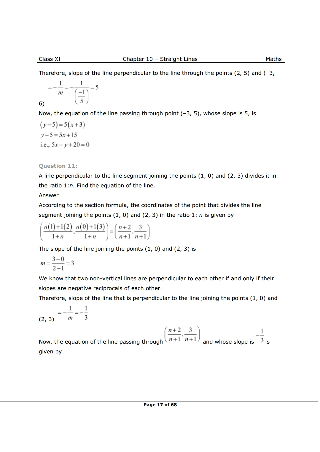 NCERT Class 11 Maths Chapter 10 Exercise 10.2 solutions Image 6