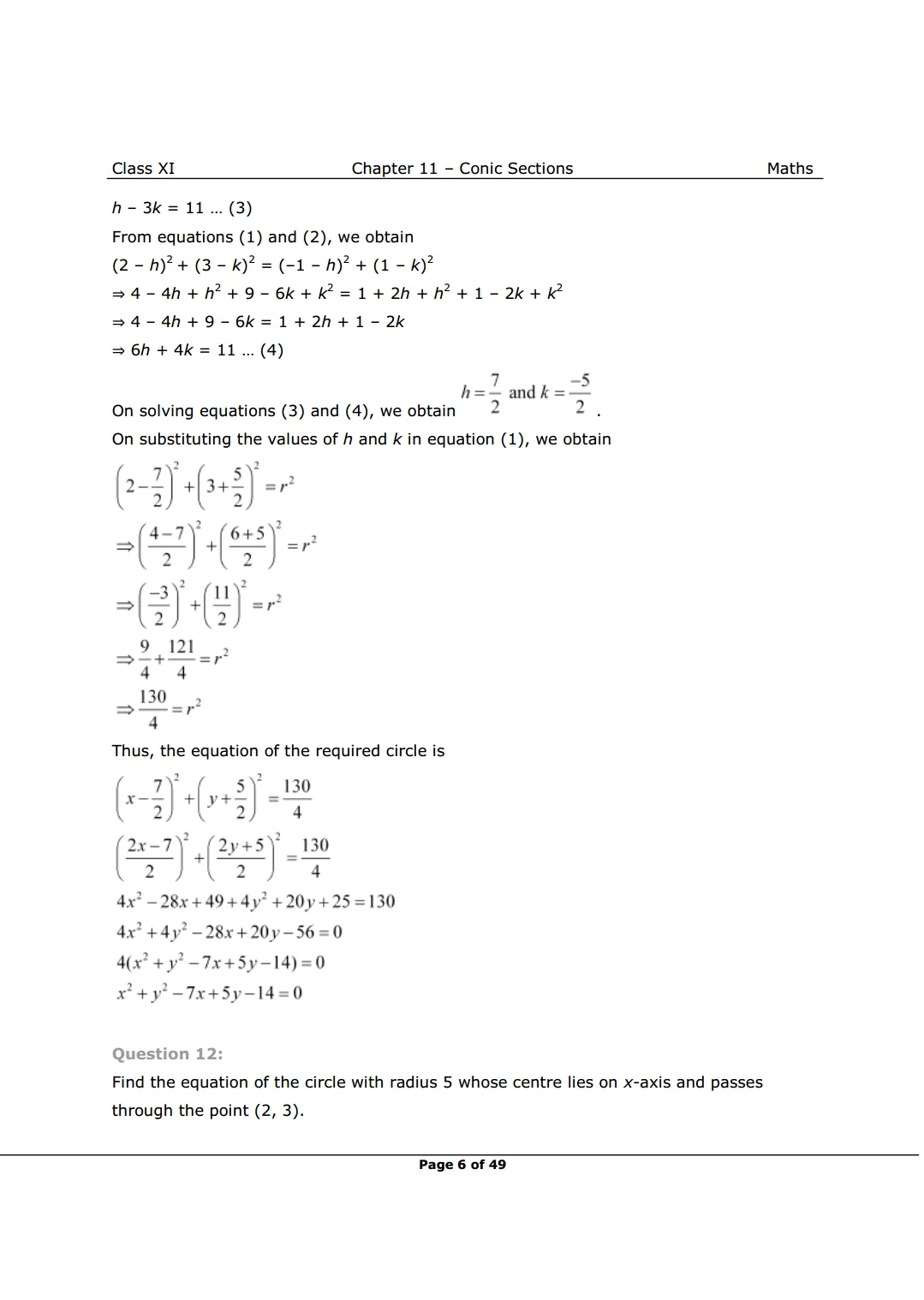 NCERT Solutions for Class 11 Maths chapter 11 Image 6