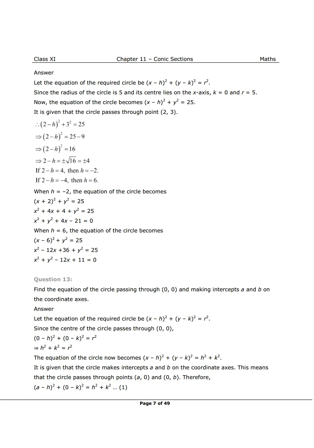 NCERT Solutions for Class 11 Maths chapter 11 Image 7
