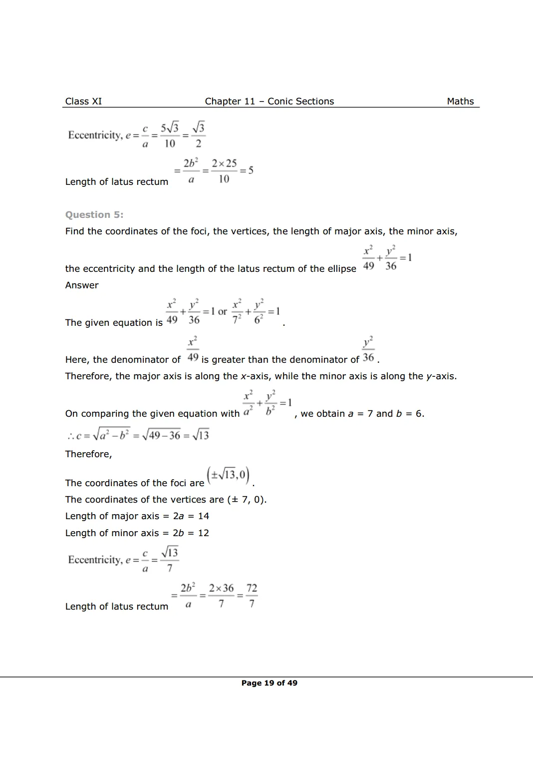 NCERT Class 11 Maths Chapter 11 Exercise 11.3 Solutions Image 4