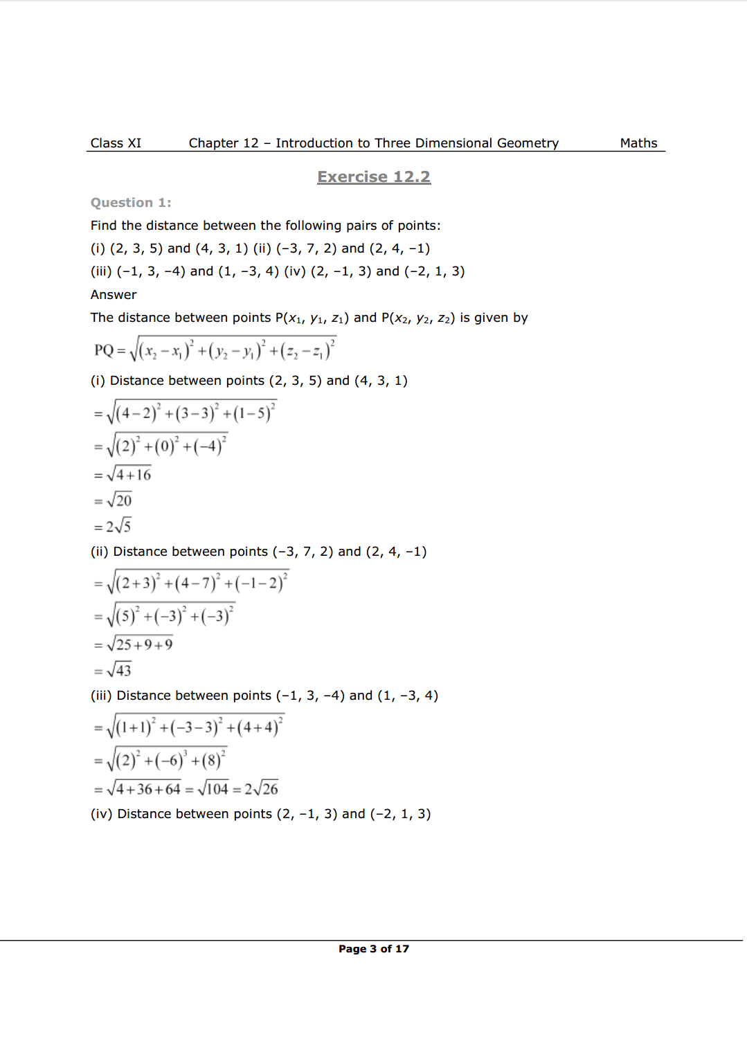 NCERT Solutions for Class 11 Maths chapter 12 Image 3
