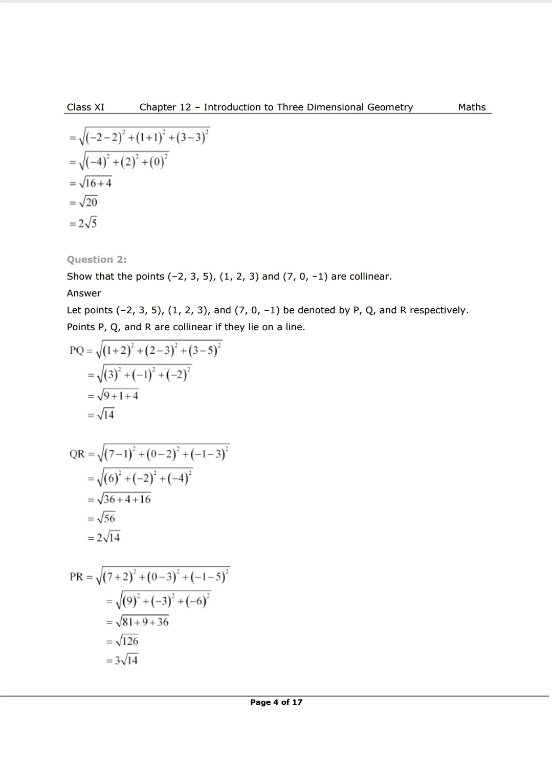 NCERT Solutions for Class 11 Maths chapter 12 Image 4