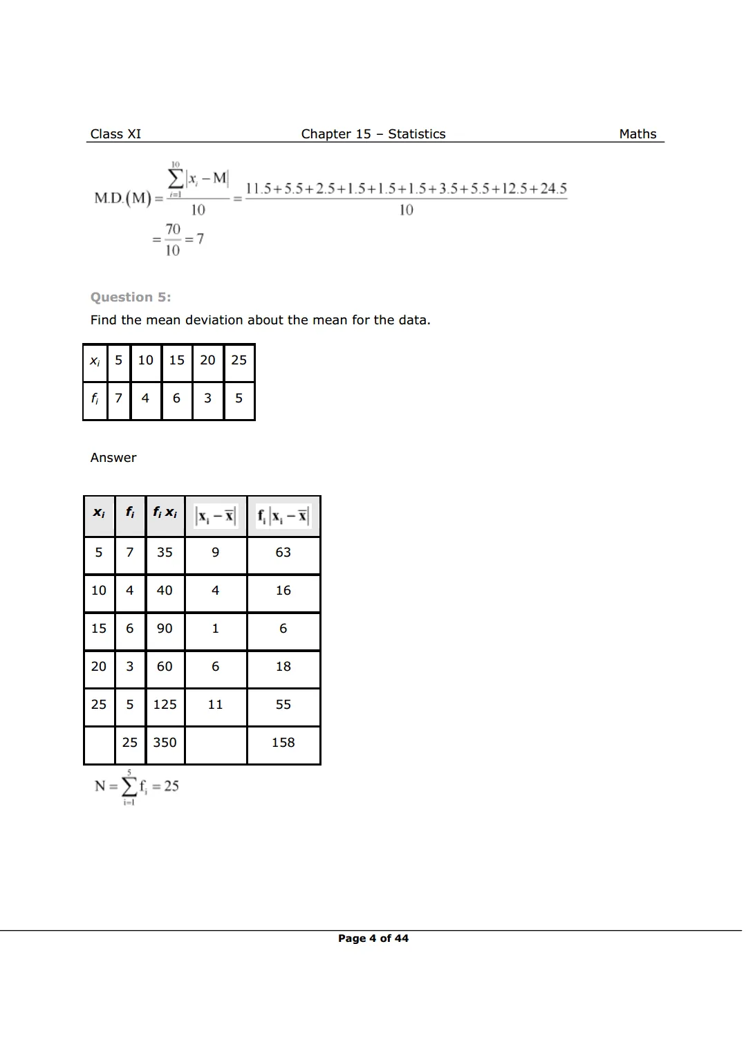 NCERT Class 11 Maths Chapter 15 Exercise 15.1 Solutions image 4