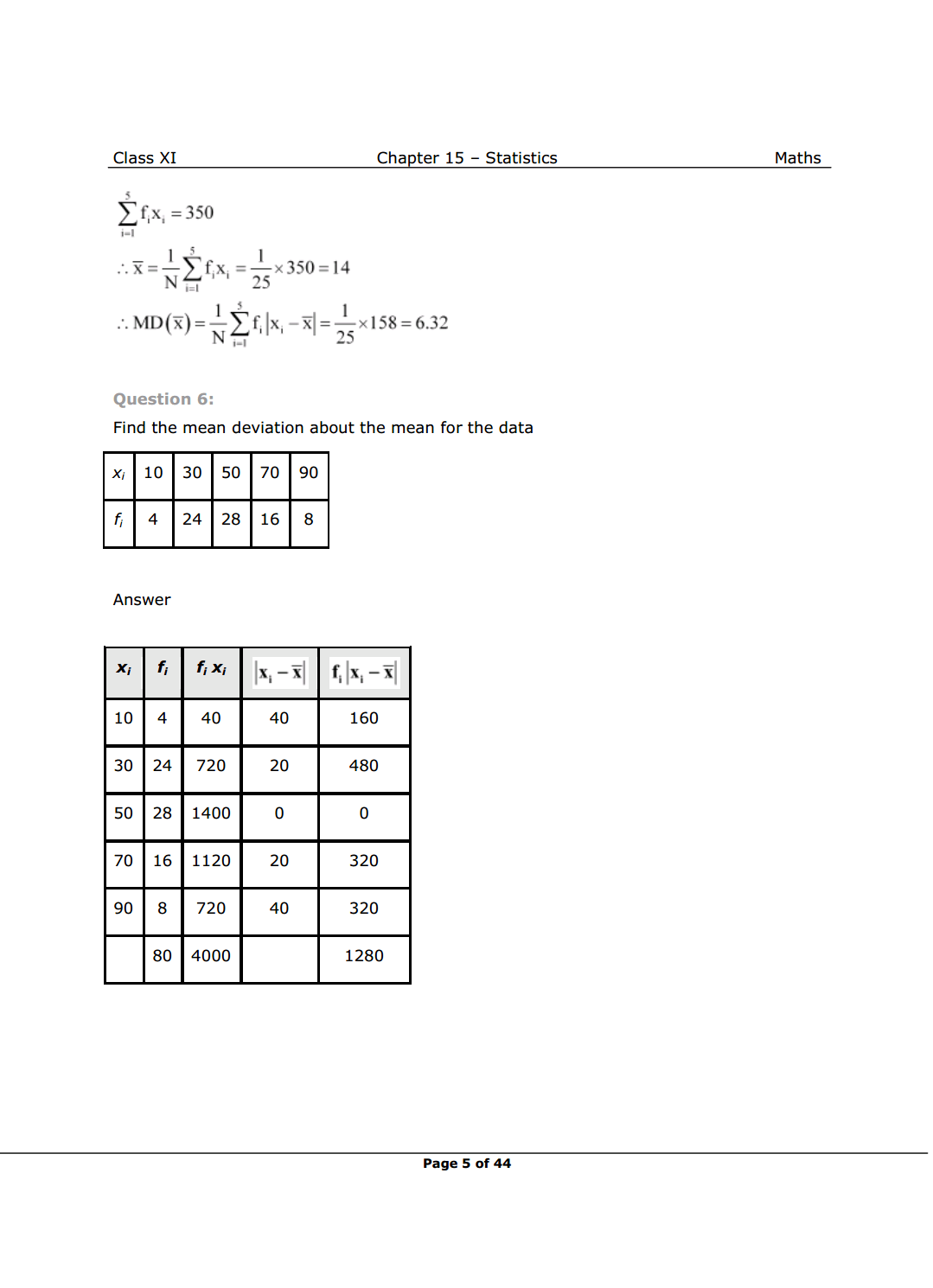 NCERT Class 11 Maths Chapter 15 Exercise 15.1 Solutions image 5