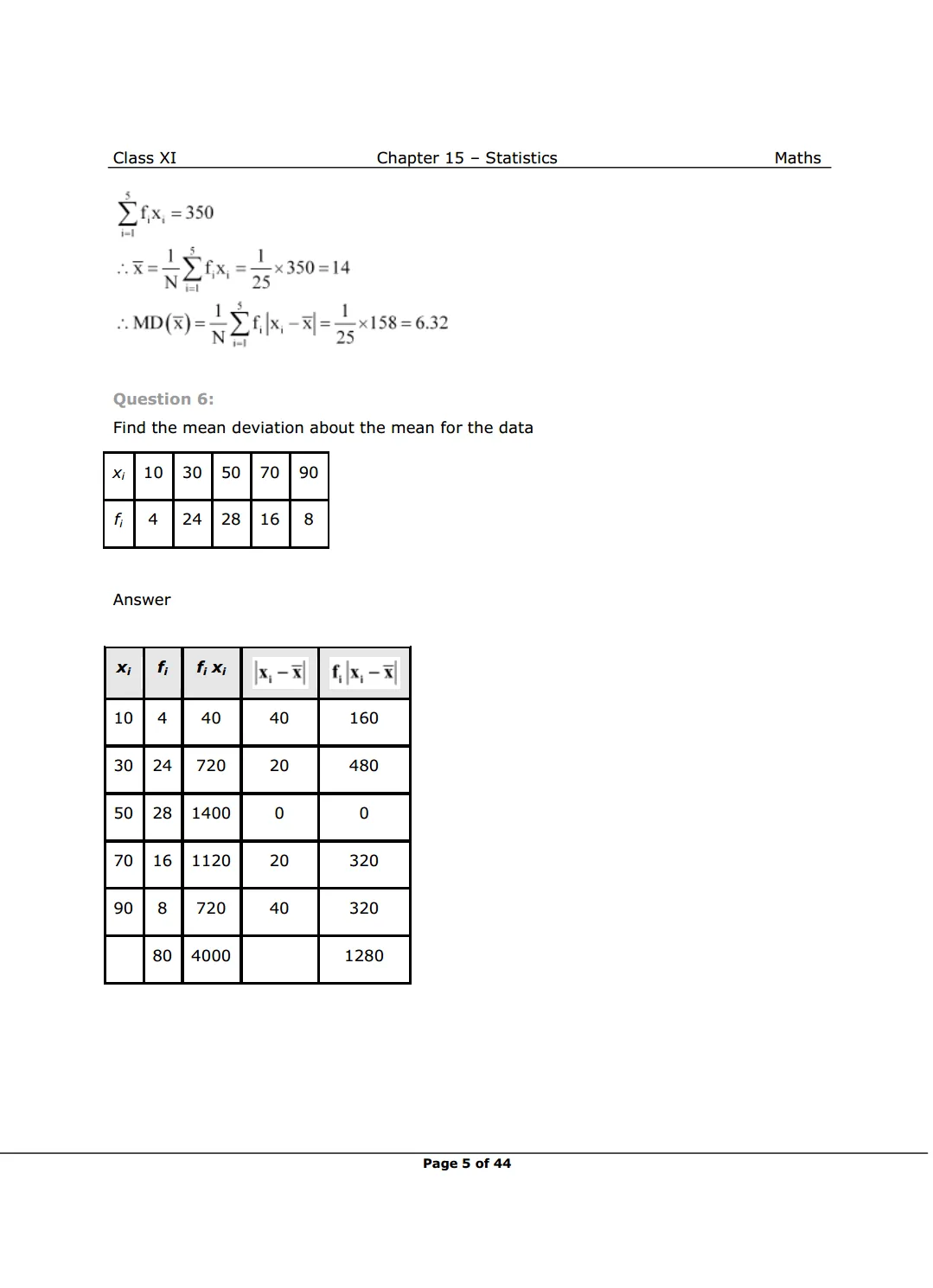NCERT Class 11 Maths Chapter 15 Exercise 15.1 Solutions image 5