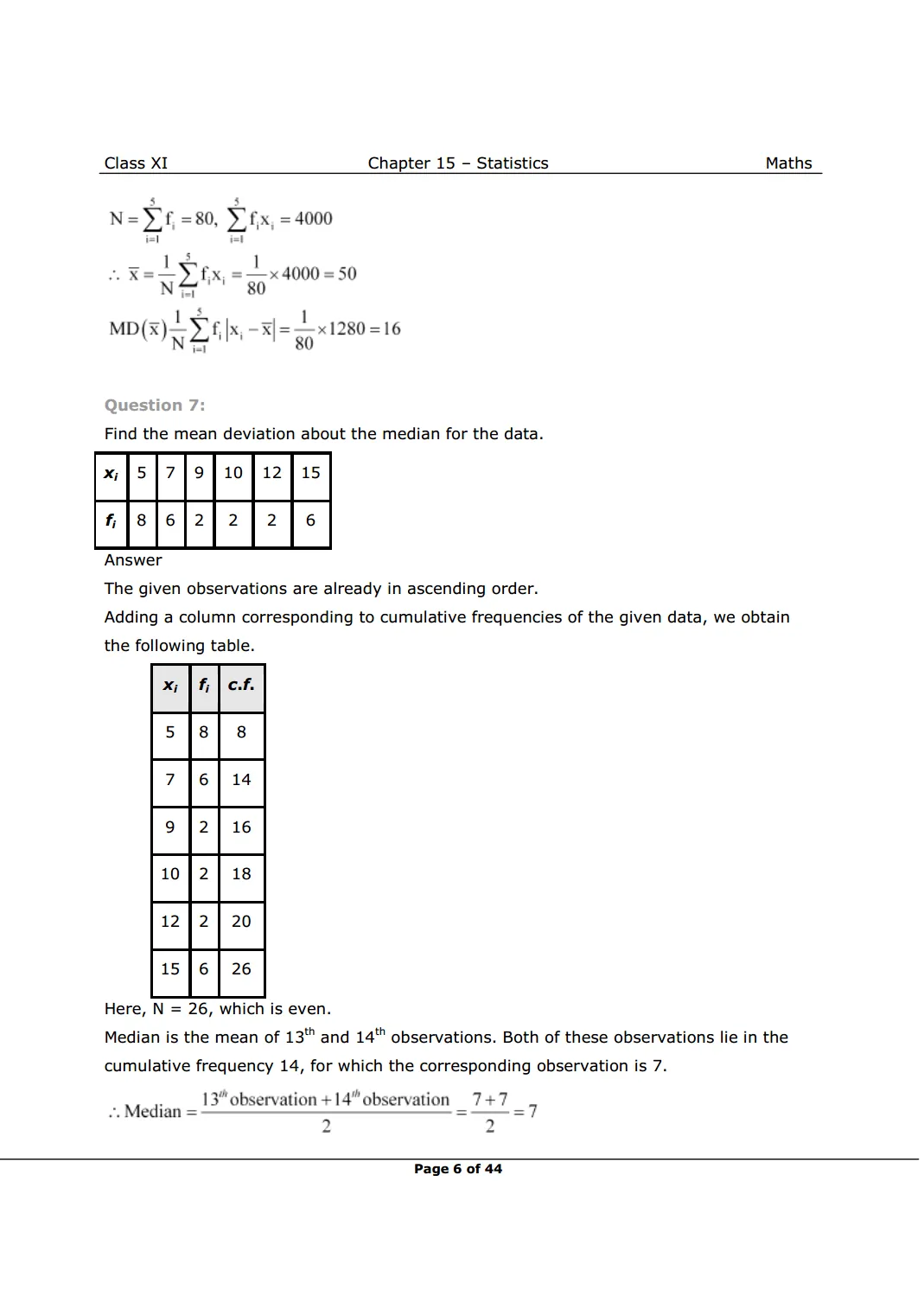 NCERT Class 11 Maths Chapter 15 Exercise 15.1 Solutions image 6