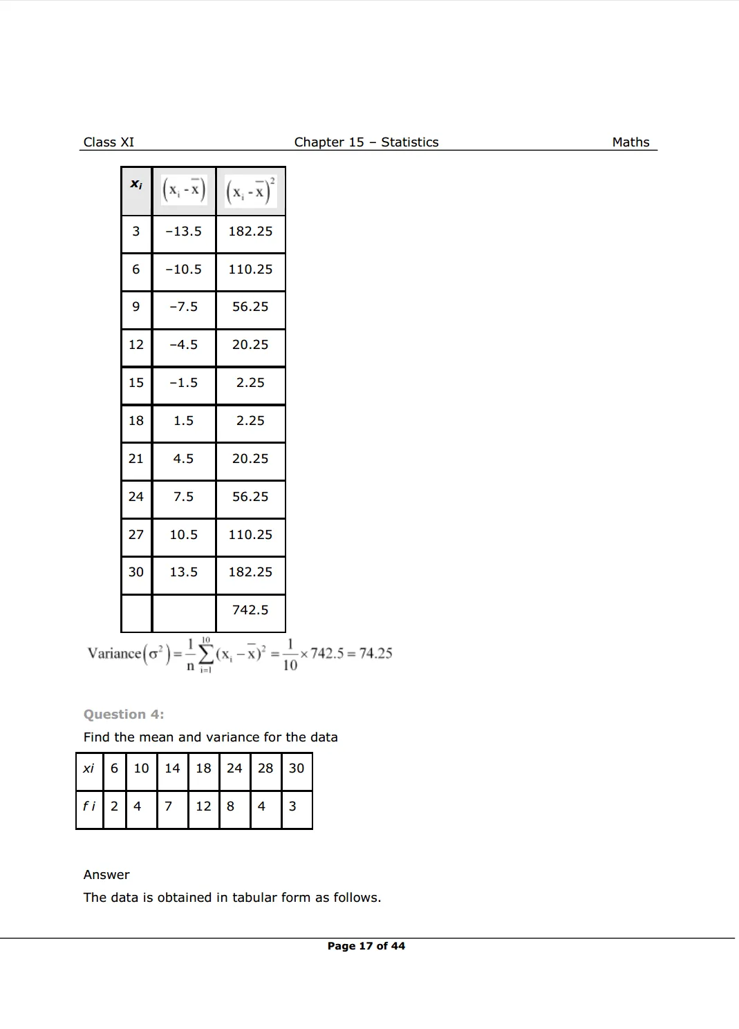 NCERT Class 11 Maths Chapter 15 Exercise 15.2 Solutions Image 4
