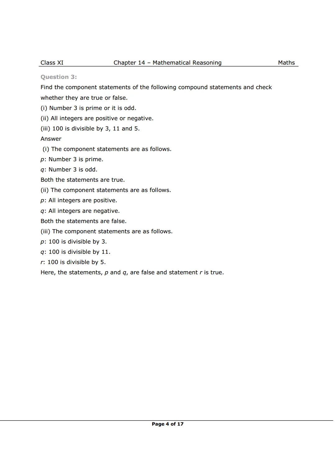 NCERT Solutions for Class 11 Maths chapter 14 image 4