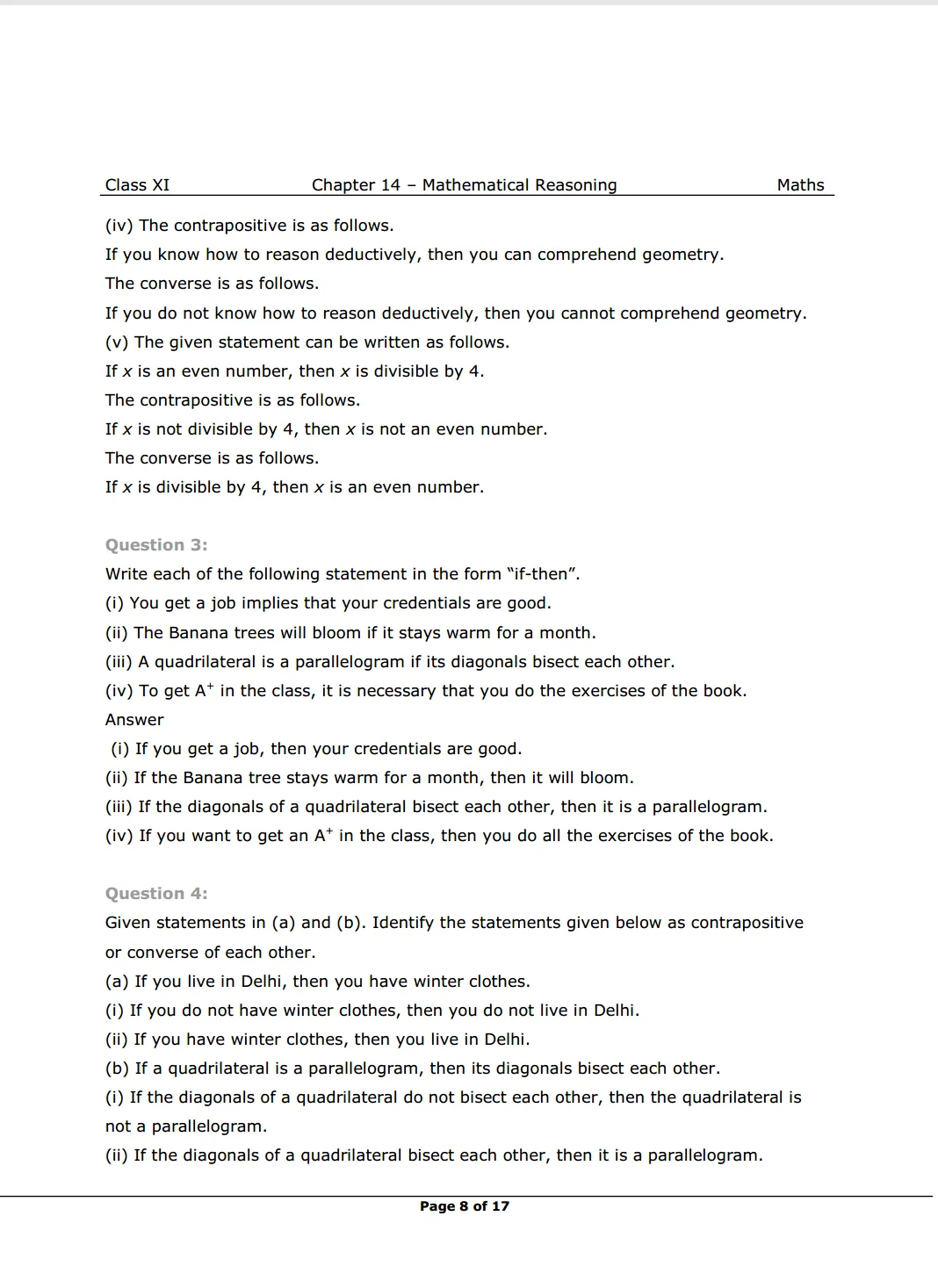 NCERT Class 11 Maths Chapter 14 Exercise 14.4 Solutions image 2