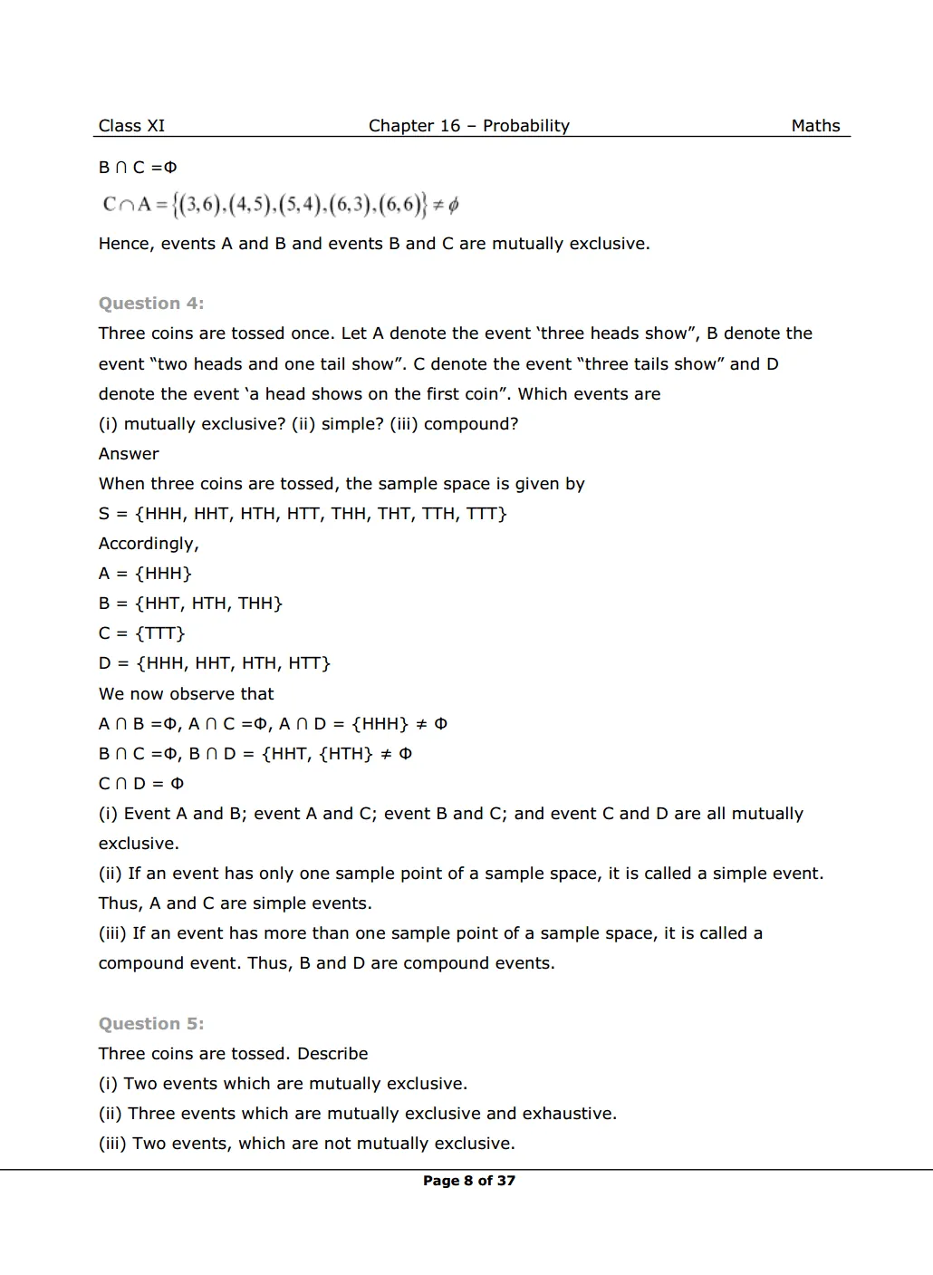 NCERT Class 11 Maths Chapter 16 Exercise 16.2 Solutions image 3
